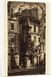 Tourelle de la Rue de la Tixéranderie, Paris, 1852 by Charles Meryon