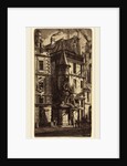Tourelle de la Rue de la Tixéranderie, Paris, 1852 by Charles Meryon