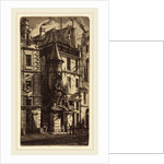 Tourelle de la Rue de la Tixéranderie, Paris, 1852 by Charles Meryon