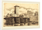 La Pompe Notre-Dame, Paris, 1852 by Charles Meryon
