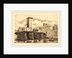 La Pompe Notre-Dame, Paris, 1852 by Charles Meryon