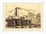 La Pompe Notre-Dame, Paris, 1852 by Charles Meryon