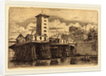 La Pompe Notre-Dame, Paris, 1852 by Charles Meryon