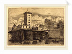 La Pompe Notre-Dame, Paris, 1852 by Charles Meryon