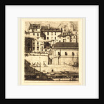 La morgue, Paris, 1854 by Charles Meryon