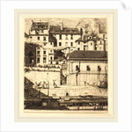 La morgue, Paris, 1854 by Charles Meryon