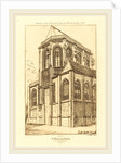 Chevet de St. Martin-sur-Renelle, 1860 by Charles Meryon