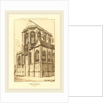 Chevet de St. Martin-sur-Renelle, 1860 by Charles Meryon