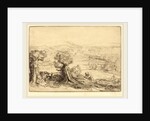Remembrance of a Valley in Bourgogne by Alphonse Legros