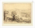 Remembrance of a Valley in Bourgogne by Alphonse Legros