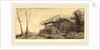 Shepherd's Hut on a Hillside by Alphonse Legros