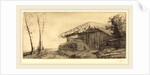 Shepherd's Hut on a Hillside by Alphonse Legros