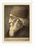 Self-Portrait, 13th plate, 1906 by Alphonse Legros
