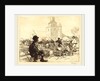Poultry Market at St.-Jean-de-Mont, 1892 by Auguste Lepère