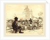 Poultry Market at St.-Jean-de-Mont, 1892 by Auguste Lepère