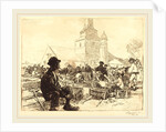 Poultry Market at St.-Jean-de-Mont, 1892 by Auguste Lepère