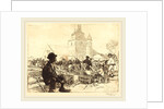 Poultry Market at St.-Jean-de-Mont, 1892 by Auguste Lepère