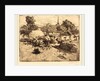 View of St.-Jean-de-Mont, Vendee, 1892 by Auguste Lepère