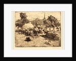 View of St.-Jean-de-Mont, Vendee, 1892 by Auguste Lepère