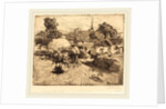 View of St.-Jean-de-Mont, Vendee, 1892 by Auguste Lepère