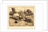 View of St.-Jean-de-Mont, Vendee, 1892 by Auguste Lepère