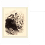 The Woman Behind the Mask, 1830s by Célestin Nanteuil