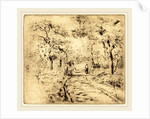 In the Fields at Ennery, 1875 by Camille Pissarro