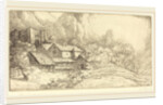 Farm at the Monastery by Alphonse Legros