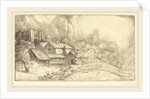 Farm at the Monastery by Alphonse Legros