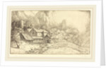 Farm at the Monastery by Alphonse Legros