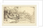 Farm at the Monastery by Alphonse Legros