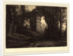 Ruins of an Ancient Aqueduct by Alphonse Legros
