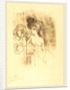 Anna Held and Baldy, 1896 by Henri de Toulouse-Lautrec
