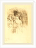 Anna Held and Baldy, 1896 by Henri de Toulouse-Lautrec