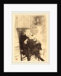 Leloir and Moreno in Les femmes savantes, 1894 by Henri de Toulouse-Lautrec