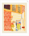 Interior with Pink Wallpaper II, c. 1896 by Edouard Vuillard