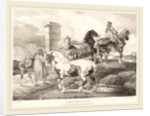 Horses Going to a Fair, 1821 by Anonymous