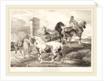 Horses Going to a Fair, 1821 by Anonymous