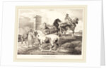 Horses Going to a Fair, 1821 by Anonymous