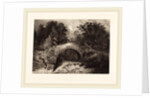 A Bridge in Auvergne, 1834 by Paul Huet