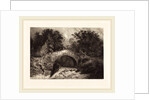 A Bridge in Auvergne, 1834 by Paul Huet