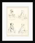 Sylvester Lord Glenbervie; Katherine Anne Glenbervie; Frederic Earl of Guilford; Frederic Sylvester Douglas, 1815 by Jean-Auguste-Dominique Ingres
