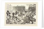 Les Fêtes de Rennes. La grande Cavalcade Romaine by Daniel Vierge