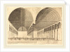 La salle des pas-perdus à l'ancien Palais-de-Justice, Paris, 1855 by Charles Meryon