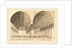 La salle des pas-perdus à l'ancien Palais-de-Justice, Paris, 1855 by Charles Meryon