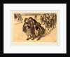 Girls Coming from School by Théophile Alexandre Steinlen