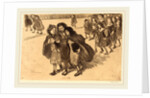 Girls Coming from School by Théophile Alexandre Steinlen