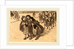 Girls Coming from School by Théophile Alexandre Steinlen