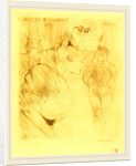 Lender Bowing, 1895 by Henri de Toulouse-Lautrec