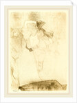 Lender from the Back Dancing the Bolero in Chilperic, 1895 by Henri de Toulouse-Lautrec